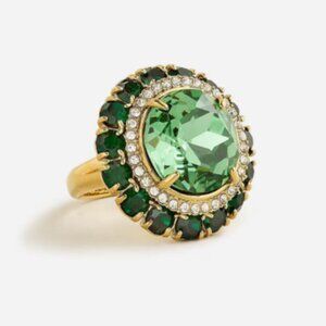 J.Crew Pave Crystal Cocktail Ring